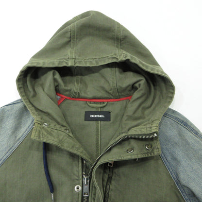 DIESEL | ディーゼル デニム切替 その他アウター カーキ サイズ：M【三重本店】