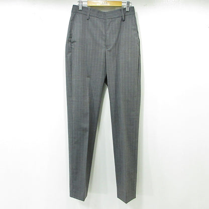 Maison Margiela | メゾンマルジェラ MM6 総柄ウール混パンツ チェック柄 その他ボトムス S32KA0626 グレー サイズ：36【三重本店】