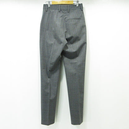 Maison Margiela | メゾンマルジェラ MM6 総柄ウール混パンツ チェック柄 その他ボトムス S32KA0626 グレー サイズ：36【三重本店】