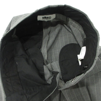 Maison Margiela | メゾンマルジェラ MM6 総柄ウール混パンツ チェック柄 その他ボトムス S32KA0626 グレー サイズ：36【三重本店】