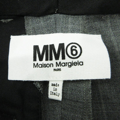 Maison Margiela | メゾンマルジェラ MM6 総柄ウール混パンツ チェック柄 その他ボトムス S32KA0626 グレー サイズ：36【三重本店】
