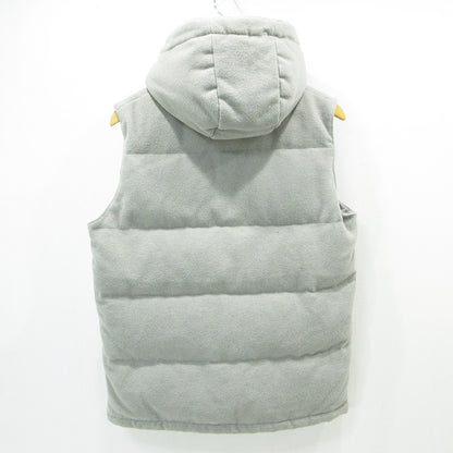Danton | ダントン × BEAMS ビームス別注 ウールモッサダウンベスト 襟2WAY ロゴワッペン ダウンベスト JD-8852(17A-FA-002) グレー サイズ：42【三重本店】