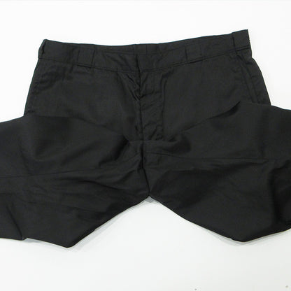 PRADA | プラダ Nylon Gabardine Trousers ナイロンギャバジントラウザー トライアングルロゴ 三角ロゴ パンツ SPG41 ブラック サイズ：50【三重本店】