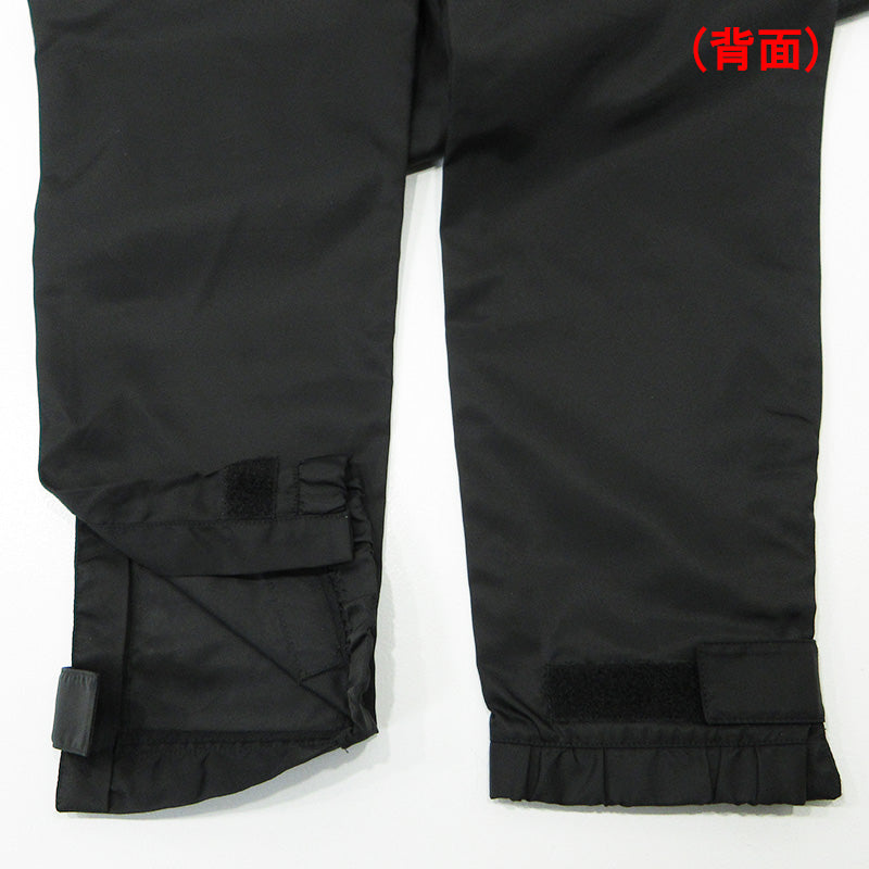 PRADA | プラダ Nylon Gabardine Trousers ナイロンギャバジントラウザー トライアングルロゴ 三角ロゴ パンツ SPG41 ブラック サイズ：50【三重本店】