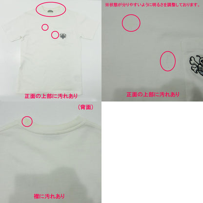 DIOR HOMME | ディオール・オム × Stussy ステューシー BEE刺繍胸ポケット半袖Tシャツ ハチ刺繍 半袖Ｔシャツ 033J644A0554 ホワイト サイズ：XS【三重本店】
