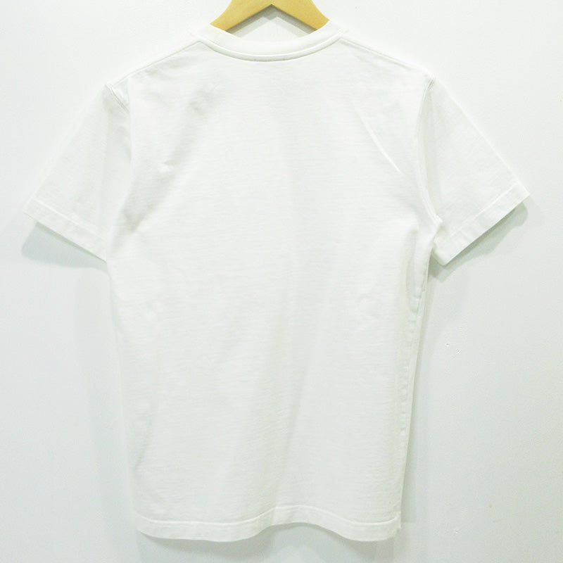 DIOR HOMME | ディオール・オム × Stussy ステューシー BEE刺繍胸ポケット半袖Tシャツ ハチ刺繍 半袖Ｔシャツ 033J644A0554 ホワイト サイズ：XS【三重本店】