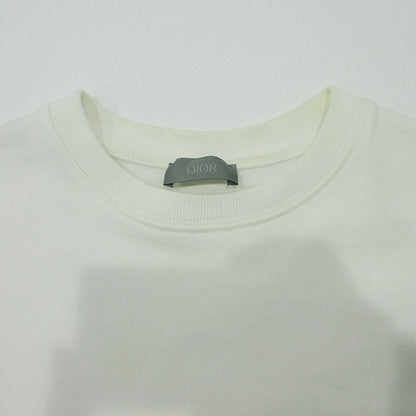 DIOR HOMME | ディオール・オム × Stussy ステューシー BEE刺繍胸ポケット半袖Tシャツ ハチ刺繍 半袖Ｔシャツ 033J644A0554 ホワイト サイズ：XS【三重本店】