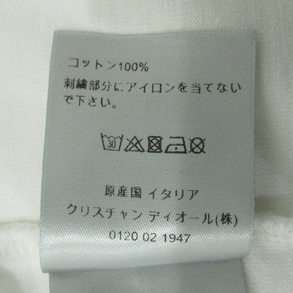 DIOR HOMME | ディオール・オム × Stussy ステューシー BEE刺繍胸ポケット半袖Tシャツ ハチ刺繍 半袖Ｔシャツ 033J644A0554 ホワイト サイズ：XS【三重本店】