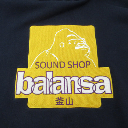 X-LARGE | エクストララージ SOUND SHOP balansa パーカー 101214012015 ネイビー サイズ：L【三重本店】