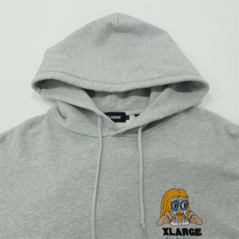 X-LARGE | エクストララージ パーカー 101213012022 グレー サイズ：L【三重本店】