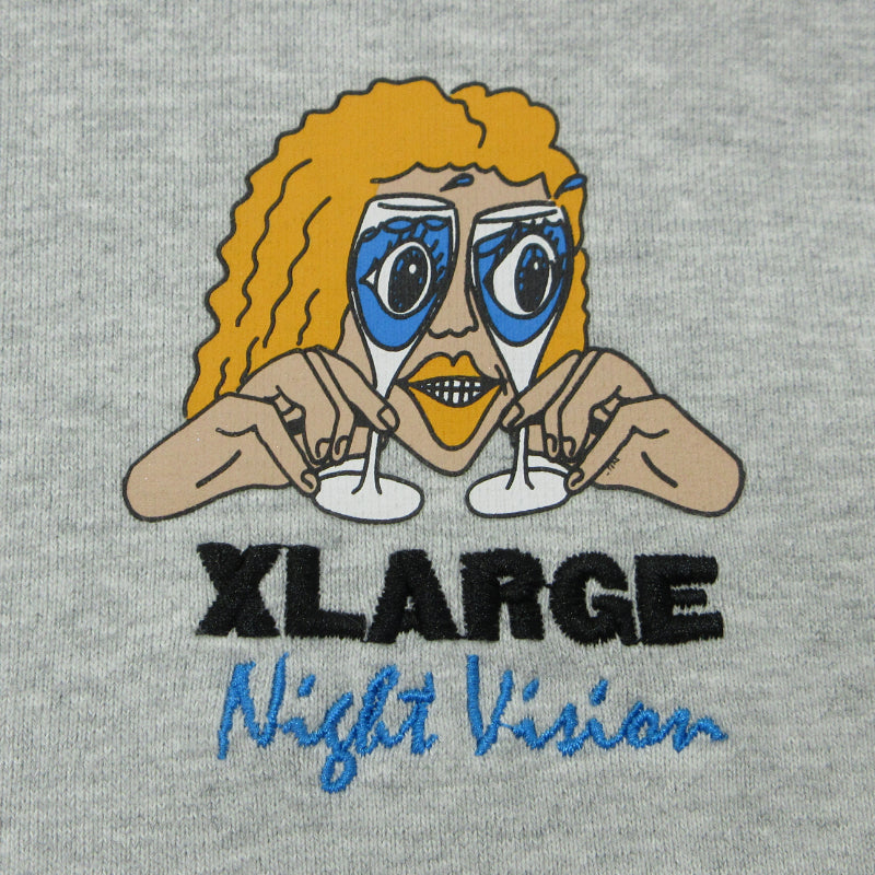 X-LARGE | エクストララージ パーカー 101213012022 グレー サイズ：L【三重本店】