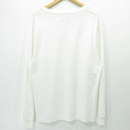 Ron Herman | ロンハーマン RHC 胸ポケット付き長袖Tシャツ 長袖Ｔシャツ 4220900080 ホワイト 生成り サイズ：S【三重本店】