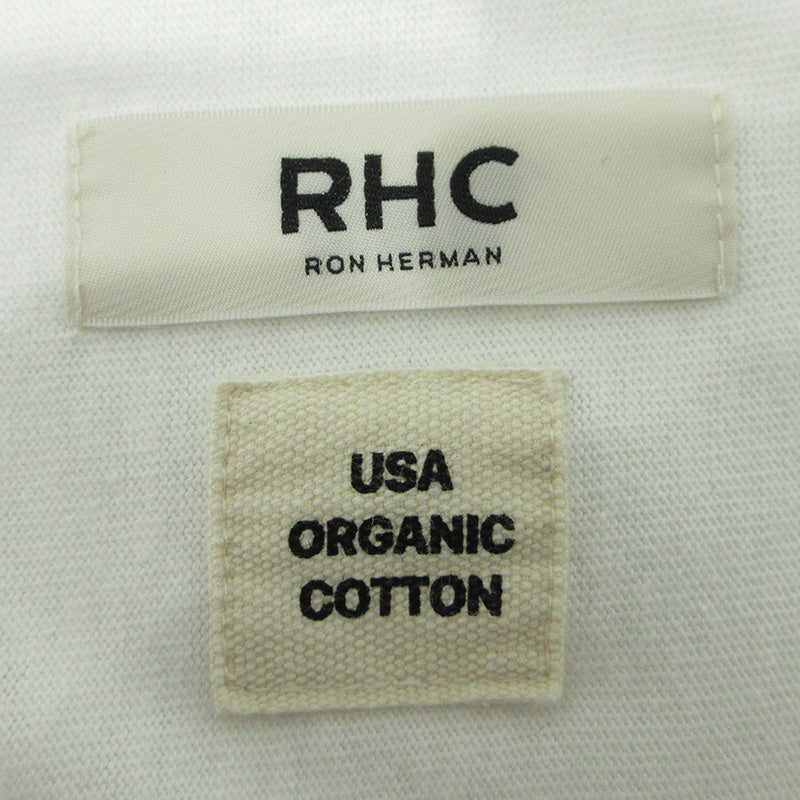Ron Herman | ロンハーマン RHC 胸ポケット付き長袖Tシャツ 長袖Ｔシャツ 4220900080 ホワイト 生成り サイズ：S【三重本店】