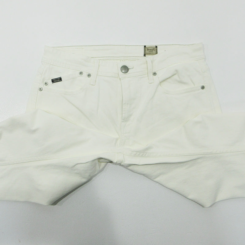 YANUK | ヤヌーク MICHEL ミシェル ストレッチジップフライデニムパンツ デニムパンツ 57261013 ホワイト サイズ：31【三重本店】