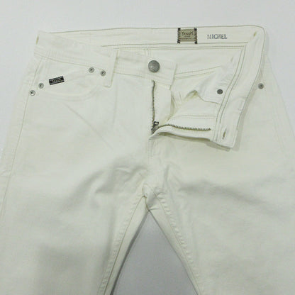 YANUK | ヤヌーク MICHEL ミシェル ストレッチジップフライデニムパンツ デニムパンツ 57261013 ホワイト サイズ：31【三重本店】