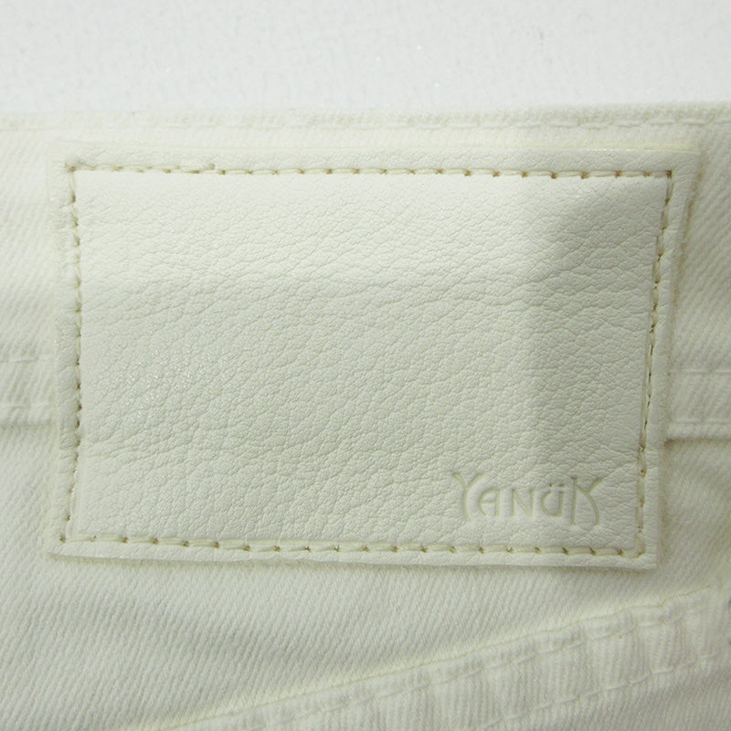 YANUK | ヤヌーク MICHEL ミシェル ストレッチジップフライデニムパンツ デニムパンツ 57261013 ホワイト サイズ：31【三重本店】
