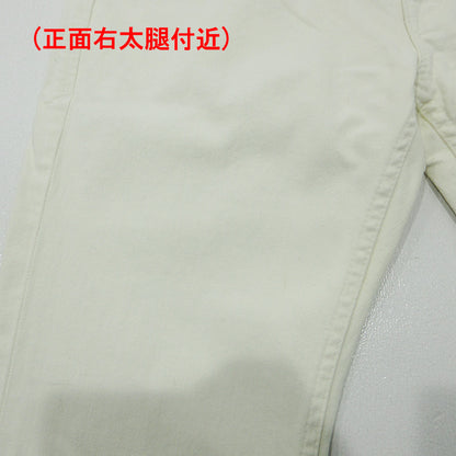 YANUK | ヤヌーク MICHEL ミシェル ストレッチジップフライデニムパンツ デニムパンツ 57261013 ホワイト サイズ：31【三重本店】