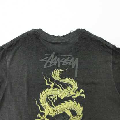 STUSSY | ステューシー ドラゴン 半袖Ｔシャツ グレー サイズ：L【三重本店】