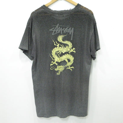 STUSSY | ステューシー ドラゴン 半袖Ｔシャツ グレー サイズ：L【三重本店】