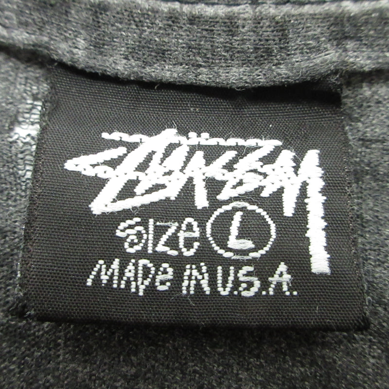 STUSSY | ステューシー ドラゴン 半袖Ｔシャツ グレー サイズ：L【三重本店】