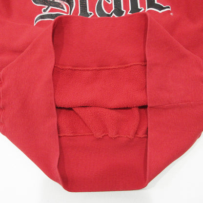 Champion | チャンピオン OHIO STATE オハイオステート REVERSE WEAVE リバースウィーブ 90's U.S.A.製 ロゴプリント長袖スウェットシャツ スウェット レッド サイズ：XL【三重本店】