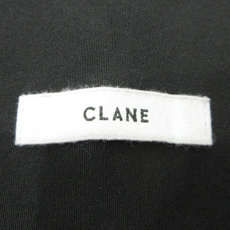 CLANE | クラネ パンツ 10110-70921 ブラック サイズ：1【三重本店】