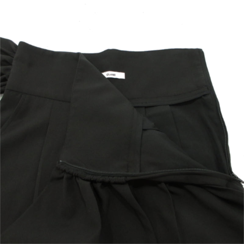 CLANE | クラネ パンツ 10110-70921 ブラック サイズ：1【三重本店】