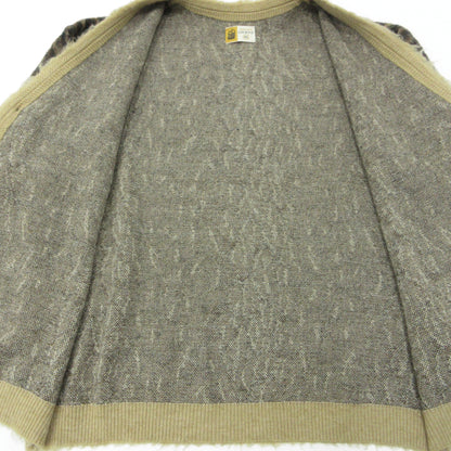 SAINT MICHAEL | セントマイケルセイントマイケル MOHAIR CARDIGAN LEOPARD モヘアカーディガン カーディガン sm-ys1-0000-059 ブラウン サイズ：XL【三重本店】
