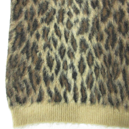 SAINT MICHAEL | セントマイケルセイントマイケル MOHAIR CARDIGAN LEOPARD モヘアカーディガン カーディガン sm-ys1-0000-059 ブラウン サイズ：XL【三重本店】