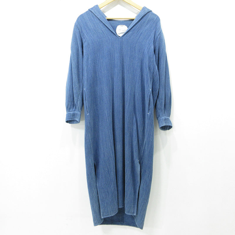 UNITED ARROWS | ユナイテッドアローズ Pheeta フィータ セーラーカラーデニムワンピース ネル生地 起毛 ワンピース 5626-699-0075 ブルー サイズ：2【三重本店】