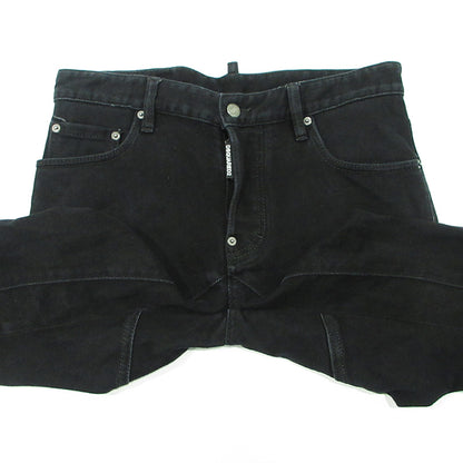 DSQUARED2 | ディースクエアード ボタンフライデニムパンツ デニムパンツ S71LB1154 ブラック サイズ：46【三重本店】