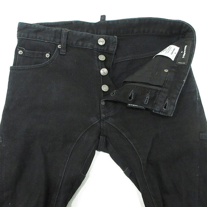DSQUARED2 | ディースクエアード ボタンフライデニムパンツ デニムパンツ S71LB1154 ブラック サイズ：46【三重本店】