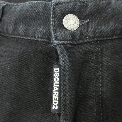 DSQUARED2 | ディースクエアード ボタンフライデニムパンツ デニムパンツ S71LB1154 ブラック サイズ：46【三重本店】