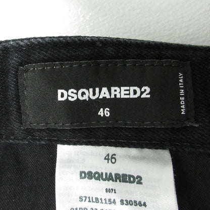 DSQUARED2 | ディースクエアード ボタンフライデニムパンツ デニムパンツ S71LB1154 ブラック サイズ：46【三重本店】