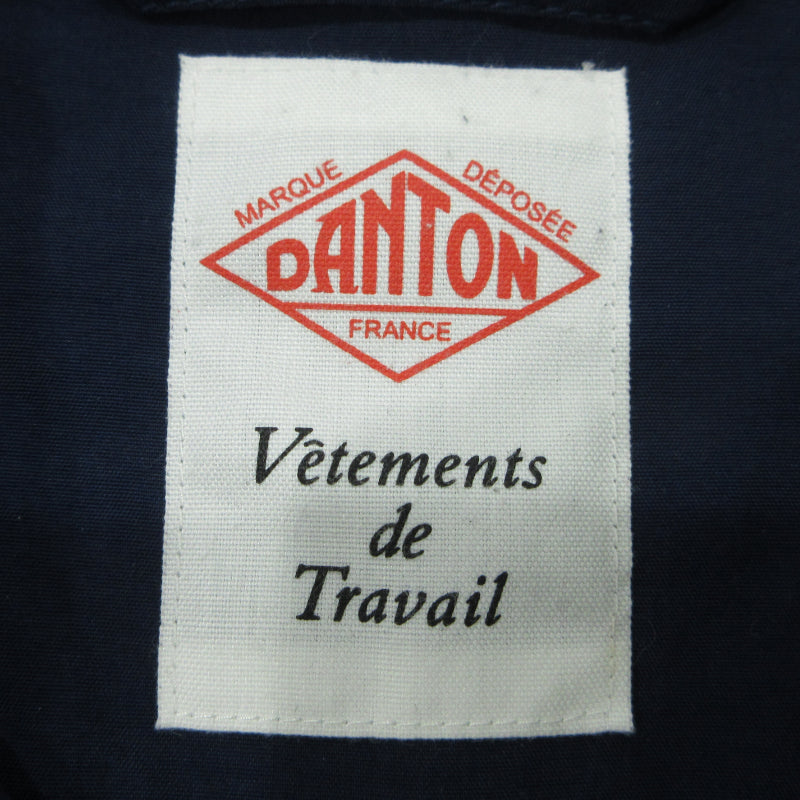 Danton | ダントン NYLON TAFFETAコート ナイロンジャケット JD-8642 ネイビー サイズ：34【三重本店】