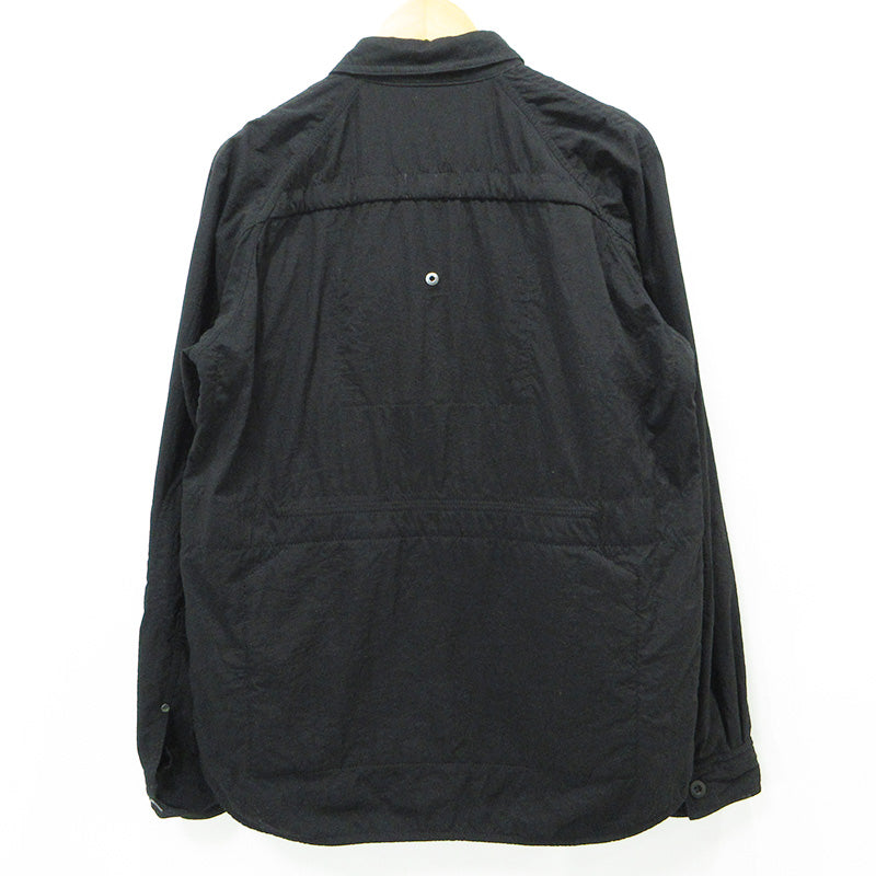 eYe COMME des GARCONS JUNYA WATANABE MAN | アイコムデギャルソンジュンヤワタナベマン × THE NORTH FACE ザノースフェイス リバーシブルオックスジャケット 25ss ロゴ刺繍マルチポケットナイロンジャケット その他アウター WO-B902 ブラック サイズ：M【三重本店】