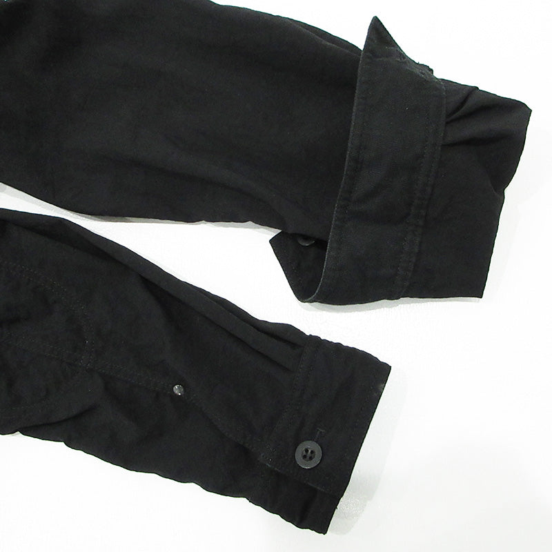 eYe COMME des GARCONS JUNYA WATANABE MAN | アイコムデギャルソンジュンヤワタナベマン × THE NORTH FACE ザノースフェイス リバーシブルオックスジャケット 25ss ロゴ刺繍マルチポケットナイロンジャケット その他アウター WO-B902 ブラック サイズ：M【三重本店】