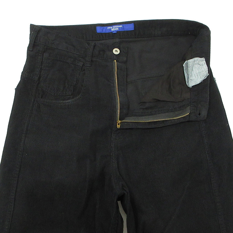 JUNYA WATANABE COMME des GARCONS MAN | ジュンヤワタナベコムデギャルソンマン コーデュロイパンツ パンツ WP-P027 ブラック サイズ：S【三重本店】