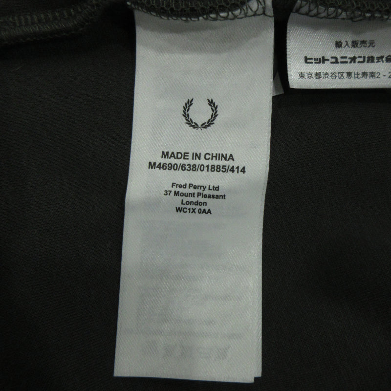 FRED PERRY | フレッドペリー フリース オーバーシャツ その他トップス M4690 グレー系カーキ系 サイズ：L【三重本店】
