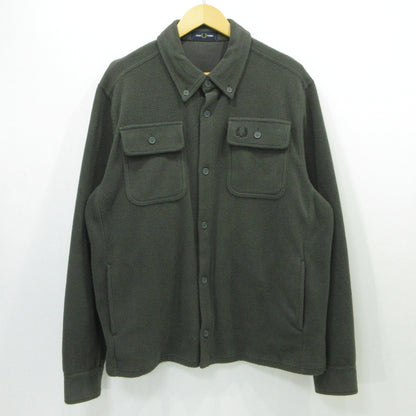 FRED PERRY | フレッドペリー フリース オーバーシャツ その他トップス M4690 グレー系カーキ系 サイズ：L【三重本店】