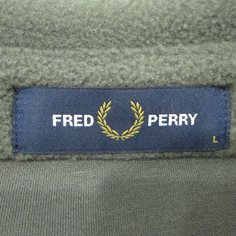 FRED PERRY | フレッドペリー フリース オーバーシャツ その他トップス M4690 グレー系カーキ系 サイズ：L【三重本店】