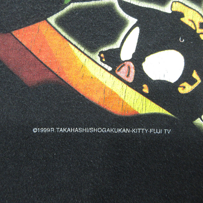 OLD | オールド Screen Stars × Fruit of the Loom スクリーンスターズ × フルーツオブザルーム らんま1/2半袖Tシャツ 99年 コピーライト 乱馬 半袖Ｔシャツ ブラック サイズ：L【三重本店】