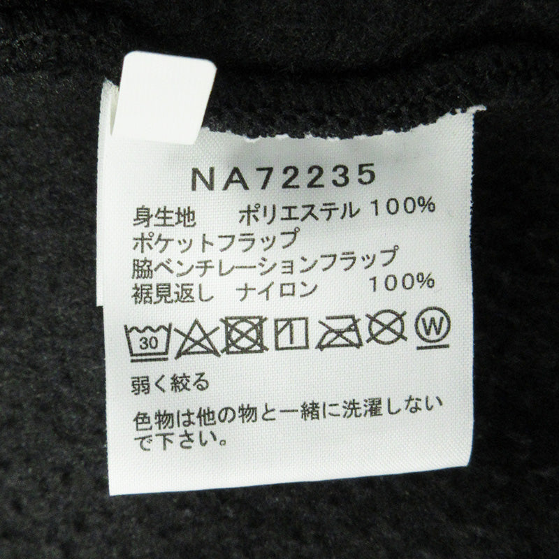 THE NORTH FACE | ザ・ノースフェイス Trans Antarctica Fleece トランスアンタークティカフリースジャケット ロゴ刺繍・ワッペン ベンチレーション その他トップス NA72235 ブラック サイズ：M【三重本店】
