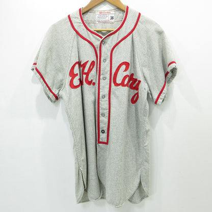 wilson | ウィルソン ロゴベースボールシャツ 50's～60's 半袖シャツ 半袖シャツ ライトグレー サイズ：38【三重本店】