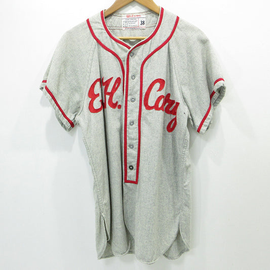 wilson | ウィルソン ロゴベースボールシャツ 50's～60's 半袖シャツ 半袖シャツ ライトグレー サイズ：38【三重本店】