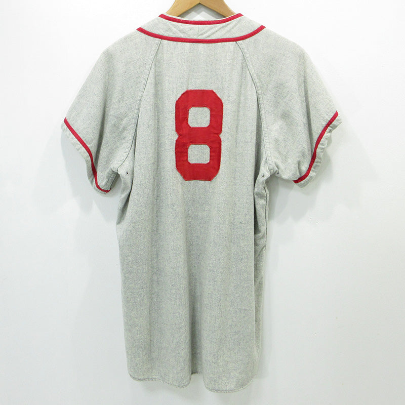 wilson | ウィルソン ロゴベースボールシャツ 50's～60's 半袖シャツ 半袖シャツ ライトグレー サイズ：38【三重本店】