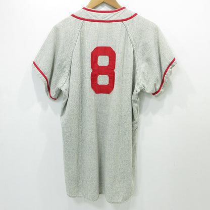 wilson | ウィルソン ロゴベースボールシャツ 50's～60's 半袖シャツ 半袖シャツ ライトグレー サイズ：38【三重本店】