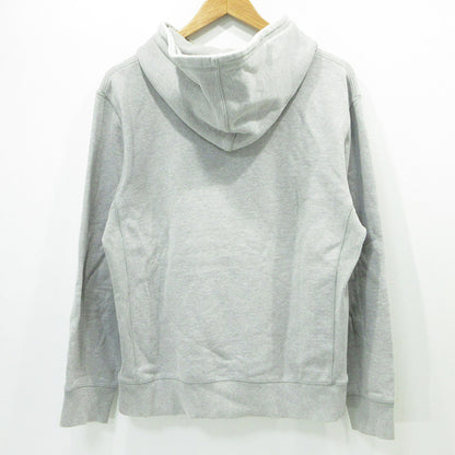 STUSSY | ステューシー ロゴワッペン長袖パーカー 裏起毛 紺タグ 90's パーカー グレー サイズ：M【三重本店】