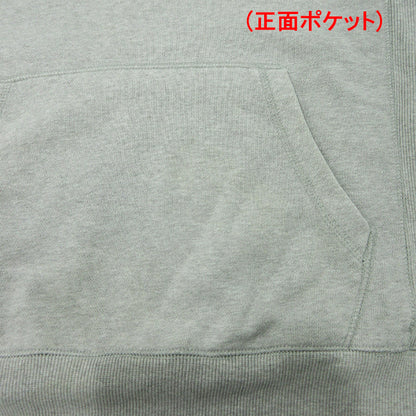 STUSSY | ステューシー ロゴワッペン長袖パーカー 裏起毛 紺タグ 90's パーカー グレー サイズ：M【三重本店】