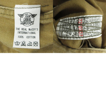The REAL McCOY'S | ザリアルマッコイズ ダックダブルニーペインターパンツ USED加工ワークパンツ ダメージ加工 パンツ 7063 ライトブラウン ベージュ系 サイズ：32【三重本店】